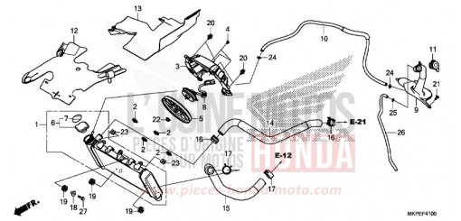 RADIATEUR CB500FAN de 2022